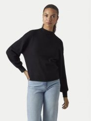 Vero Moda Sweter Nancy 10290748 Czarny Regular Fit. Czarne swetry damskie Vero Moda, l, bez wzorów, z syntetyku, bez kołnierzyka, bez ramiączek, bez kaptura. Za 179.99 zł.