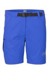 Spodenki trekkingowe damskie La Sportiva Lischana. Niebieskie szorty sportowe damskie La Sportiva, l, bez wzorów, z materiału, do biegania. Za 215.49 zł.