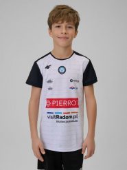 4F Koszulka meczowa replika domowa z sezonu 2025/26 dziecięca 4F x WKS Czarni Radom - biała 158/164 (12-14 lat). Białe bluzki dla dziewczynek 4f, bez wzorów, z dzianiny, bez ramiączek. Za 179.99 zł.