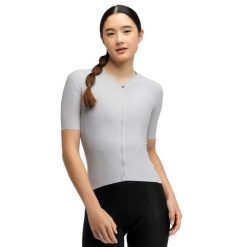 Damska ultralekka koszulka rowerowa Kolarstwo Siroko SRX Cotos-W. Szare obuwie sportowe damskie SIROKO, bez wzorów, z jersey, rowerowe. Za 338.00 zł.