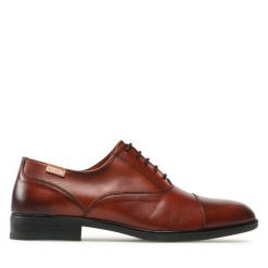 Półbuty Pikolinos. Brązowe eleganckie półbuty Pikolinos, wizytowe, bez zapięcia. Za 499.99 zł.