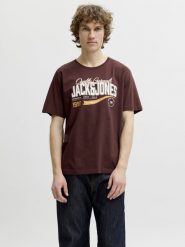 Jack & Jones Koszulka Kobiety Bawełna (100%) brązowy, S. Brązowe t-shirty damskie Jack & Jones, s, bez wzorów, z bawełny, bez kołnierzyka. Za 64.95 zł.