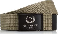 Paolo Peruzzi SOLIDNY PASEK PARCIANY PAOLO PERUZZI PW-13-PP 115 cm. Paski damskie Paolo Peruzzi, bez wzorów. Za 55.18 zł.