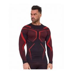 Bluza męska termoaktywna Brubeck DRY. Czarne bluzy męskie Brubeck, m, bez wzorów, z poliamidu, bez kaptura. Za 159.99 zł.