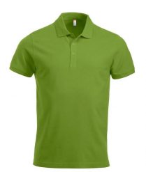 Clique Classic Lincoln S/S koszulka polo męska, nowoczesny krój. Zielone koszulki polo męskie CLIQUE, m, bez wzorów, z bawełny, klasyczne, bez ramiączek. Za 121.45 zł.