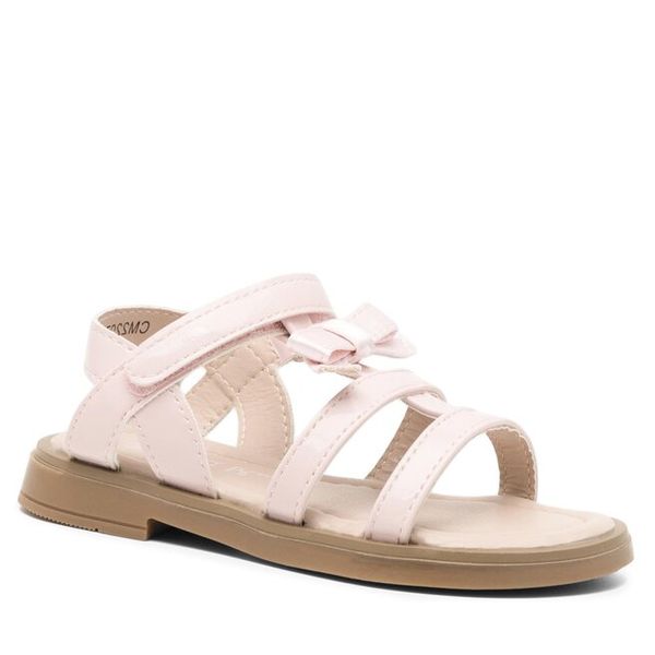 Sandały Nelli Blu. Czerwone sandały dziewczęce Nelli Blu, bez zapięcia. Za 99.99 zł.