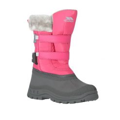 Buty Zimowe Dziewczęce Stroma II. Czerwone buty zimowe dziewczęce Trespass, bez wzorów, bez zapięcia. Za 150.99 zł.
