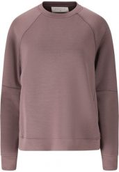 Damska bluza z okrągłym dekoltem Athlecia Jacey. Czerwone bluzy damskie Endurance, bez wzorów, z materiału, bez kaptura, na fitness i siłownię. Za 229.50 zł.