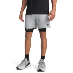 Under Armour Męskie Szorty Vanish Woven 2.0 6009865. Brązowe krótkie spodenki sportowe męskie Under Armour, m, bez wzorów, z materiału, na fitness i siłownię. Za 203.50 zł.