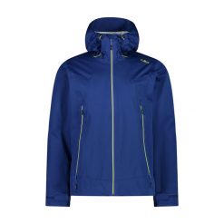 Kurtka przeciwdeszczowa męska CMP. Zielone kurtki męskie CMP, m, bez wzorów, sportowe, bez kaptura. Za 279.99 zł.
