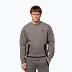 Bluza męska Pitbull Dogwood Crewneck Sweatshirt. Szare bluzy męskie PITBULL, m, bez wzorów, z bawełny, bez kaptura. Za 229.99 zł.