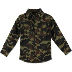Koszula "Jasper" w kolorze khaki. Koszule dla chłopców marki bonprix. W wyprzedaży za 85.95 zł.