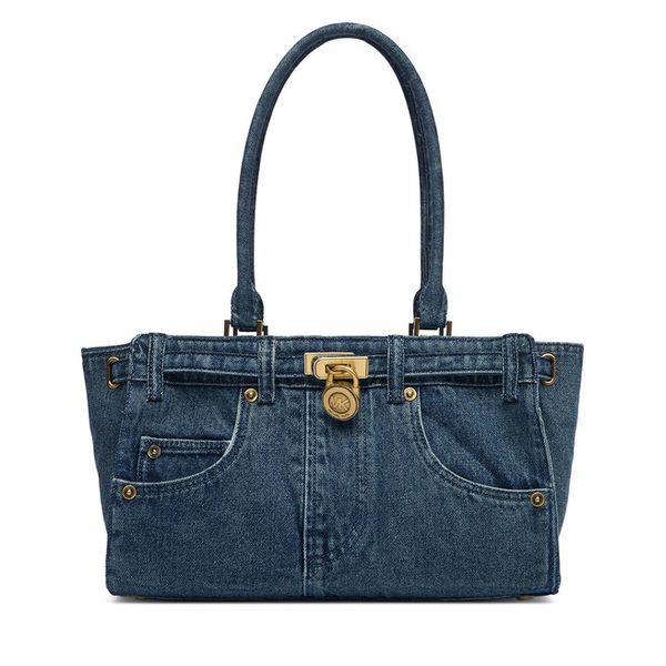 Torebka MICHAEL Michael Kors. Niebieskie torebki do ręki damskie MICHAEL Michael Kors, bez wzorów, klasyczne, bez dodatków. Za 1,539.00 zł.