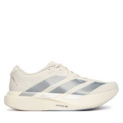 Buty do biegania adidas. Białe obuwie sportowe damskie Adidas, bez wzorów, do biegania. Za 649.99 zł.