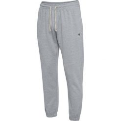 Spodnie do biegania Hummel Regular Bee. Szare spodnie sportowe damskie Hummel, xl, bez wzorów, z bawełny, do biegania. Za 286.00 zł.