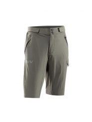 Spodenki rowerowe męskie NORTHWAVE EDGE Baggy. Zielone szorty męskie Northwave, m, bez wzorów, z materiału. Za 168.00 zł.
