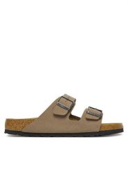 Birkenstock Klapki Arizona 1032019 Beżowy. Brązowe klapki męskie Birkenstock, ze skóry. Za 379.99 zł.