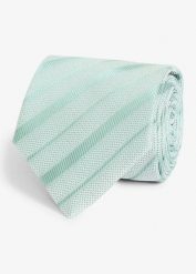 Poszetka i krawat (kompl. 2-częściowy). Czarne krawaty i muchy bonprix, bez wzorów, eleganckie. Za 37.99 zł.