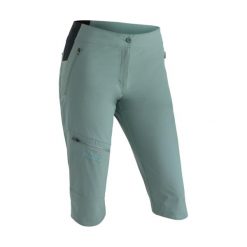 Damskie spodnie trekkingowe slim Maier Sports Capri Vario. Niebieskie spodnie materiałowe damskie Maier Sports, s, bez wzorów, z materiału. Za 437.00 zł.