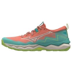 Damskie buty do biegania Mizuno Wave Daichi 9 Wos. Białe obuwie sportowe damskie Mizuno, bez wzorów, do biegania, mizuno wave. Za 389.99 zł.