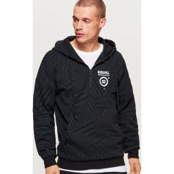Wzorzysta bluza z kolekcji EQUAL - Czarny. Bluzy męskie marki KALENJI. W wyprzedaży za 69.99 zł.