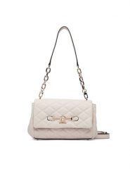 Guess Torebka Frances HWQG22 41190 Kremowy. Białe torebki do ręki damskie Guess, z aplikacjami, ze skóry, bez dodatków. Za 584.99 zł.
