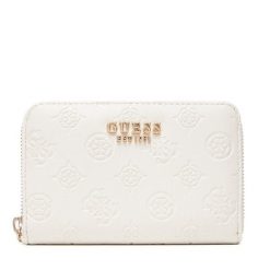 Portfel Guess. Białe portfele damskie Guess, z aplikacjami. Za 229.99 zł.