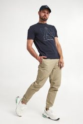 Spodnie męskie jogger ARMANI EXCHANGE. Spodnie materiałowe męskie Armani Exchange, m, bez wzorów. W wyprzedaży za 359.87 zł.