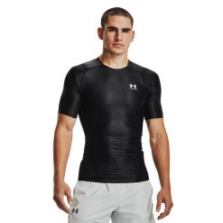 Koszulka treningowa męska Under Armour HG IsoChill Comp. Szare buty sportowe męskie Under Armour, m, bez wzorów, bez kołnierzyka, bez ramiączek. Za 149.99 zł.