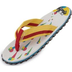 Damskie klapki Religion Cream Mix. Brązowe klapki damskie True Religion, bez wzorów, eleganckie, bez obcasa. Za 145.99 zł.