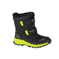 Buty zimowe chłopięce, Kappa Cekis Tex K. Czarne buty zimowe chłopięce Kappa, bez wzorów, bez zapięcia. Za 149.99 zł.