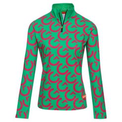 Bluza narciarska Damska Gareth & Lucas Eighty-Five. Czerwone bluzy damskie GARETH & LUCAS, na zimę, xl, bez wzorów, z elastanu, bez kaptura. Za 229.99 zł.