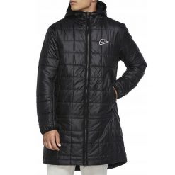 Płaszcz Zimowy Męski Nike. Czarne płaszcze męskie Nike, na zimę, m, bez wzorów, sportowe, bez kaptura. Za 494.60 zł.