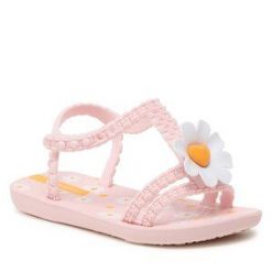 Sandały Ipanema. Czerwone sandały dziewczęce Ipanema, bez zapięcia. Za 59.99 zł.