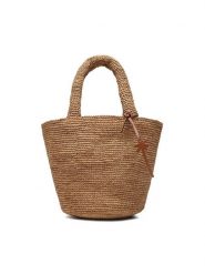 Manebi Torebka Summer Bag Medium V 2.2 AN Brązowy. Brązowe torebki do ręki damskie Manebi, bez wzorów, z syntetyku, bez dodatków. Za 889.99 zł.