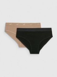 4F Bielizna figi (2-pack) damskie - multikolor XS. Figi damskie 4f, xs, bez wzorów. W wyprzedaży za 39.99 zł.
