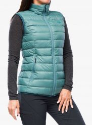 Kamizelka damska Turbat Down vest Zhandarm 3 - north atlantic rozmiar: xs. Kurtki sportowe damskie The North Face, xs, bez wzorów, bez kaptura. Za 580.24 zł.