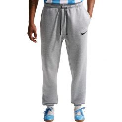 Spodnie męskie Nike Park 26 Fleece. Szare spodnie sportowe męskie Nike, m, bez wzorów, z bawełny, na fitness i siłownię. Za 154.99 zł.