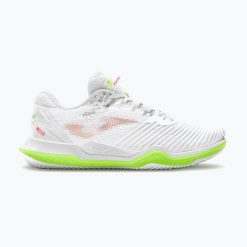 Buty do tenisa ziemnego damskie Joma T.POINT LADY z amortyzacją. Białe obuwie sportowe damskie Joma, bez wzorów, tenisowe. Za 359.99 zł.