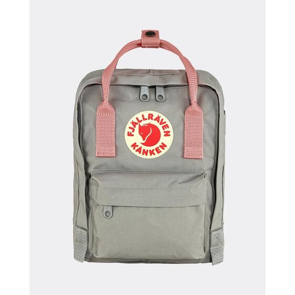 Plecak codzienny Kanken Mini. Szare torby i plecaki dziecięce Fjällräven, z materiału. Za 433.85 zł.