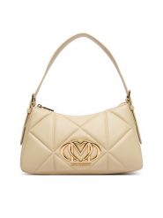 LOVE MOSCHINO Torebka JC4032PP1PLC0129 Beżowy. Brązowe torebki do ręki damskie Love Moschino, bez wzorów, ze skóry, bez dodatków. Za 879.99 zł.
