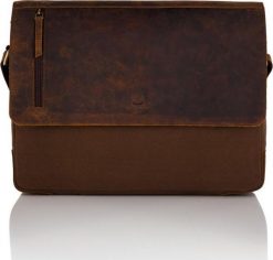 Paolo Peruzzi Torba męska na ramię Paolo Peruzzi T-20-BR brązowa. Brązowe torby na ramię męskie Paolo Peruzzi, bez wzorów, na ramię. Za 354.93 zł.