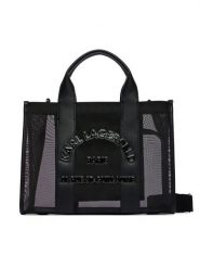 KARL LAGERFELD Torebka B2W50006 Czarny. Czarne torebki do ręki damskie KARL LAGERFELD, bez wzorów, z materiału, bez dodatków. Za 649.99 zł.