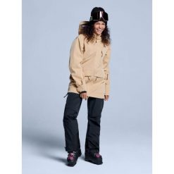 Spodnie narciarskie - Damskie - Hardshell - Freeride 3L - czarne. Czarne spodnie materiałowe damskie POEDERBAAS, l, bez wzorów, z hardshellu. Za 1,219.32 zł.