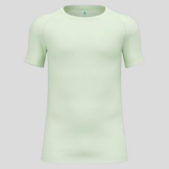 Koszulka męska ODLO Active F-Dry Light Eco BL Top Crew Neck S/S. Zielone buty sportowe męskie Odlo, bez zapięcia, na fitness i siłownię. W wyprzedaży za 179.99 zł.