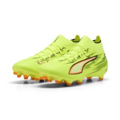 Damskie buty piłkarskie ULTRA 6 MATCH+ FG PUMA. Czarne obuwie sportowe damskie Puma, bez wzorów, do biegania. Za 409.00 zł.