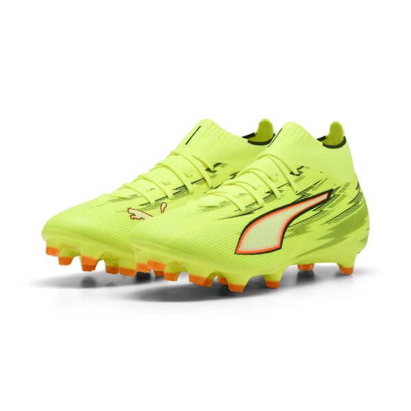 Damskie buty piłkarskie ULTRA 6 MATCH+ FG PUMA. Czarne obuwie sportowe damskie Puma, bez wzorów, do biegania. Za 409.00 zł.