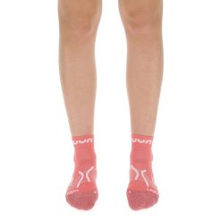 Skarpety do biegania LADY RUN SUPER FAST SOCKS r.37-38. Czerwone skarpety damskie UYN, bez wzorów. Za 84.99 zł.