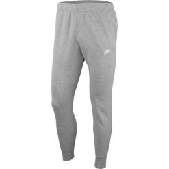 Spodnie dla dorosłych Nike CLUB JGGR FT BV2679 063 Szary. Szare spodnie sportowe męskie Nike, m, bez wzorów, z materiału, na fitness i siłownię. Za 255.00 zł.