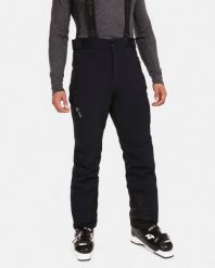 Luksusowe spodnie narciarskie męskie Kilpi LTD THEMIS-M. Czarne spodnie snowboardowe męskie Kilpi, m, bez wzorów, z materiału, narciarskie, Dermizax. Za 742.50 zł.